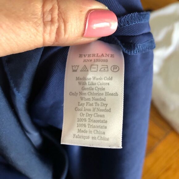 Everlane Japanese GoWeave Sleeveless Mini Wrap Dress - 2 - Picture 14 of 14